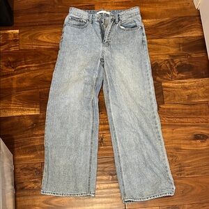 Altar'd State Light Blue Wide Leg Jeans